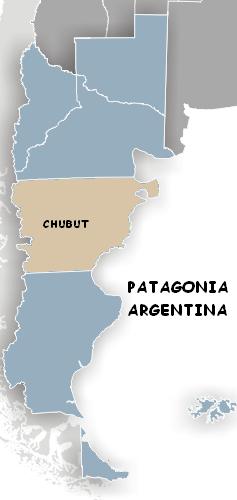 MAPA PATAGONIA